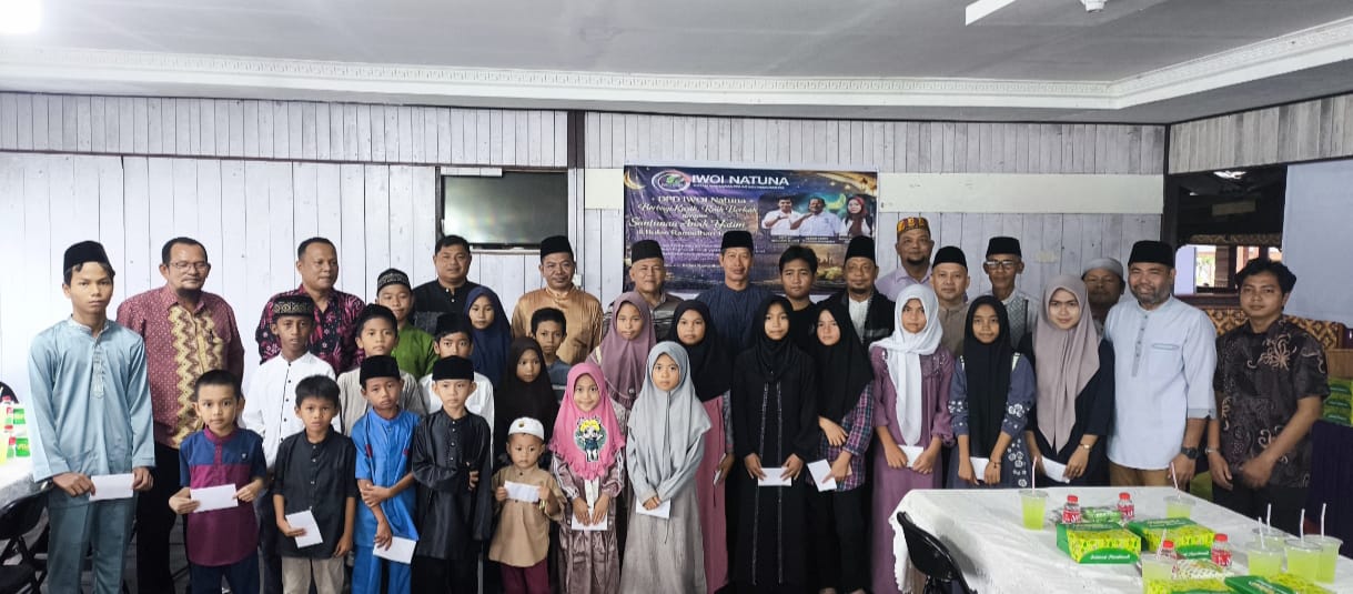 Hangatnya Ramadhan, IWOI Natuna Santuni 25 Anak Yatim dan Tebar Kebahagiaan