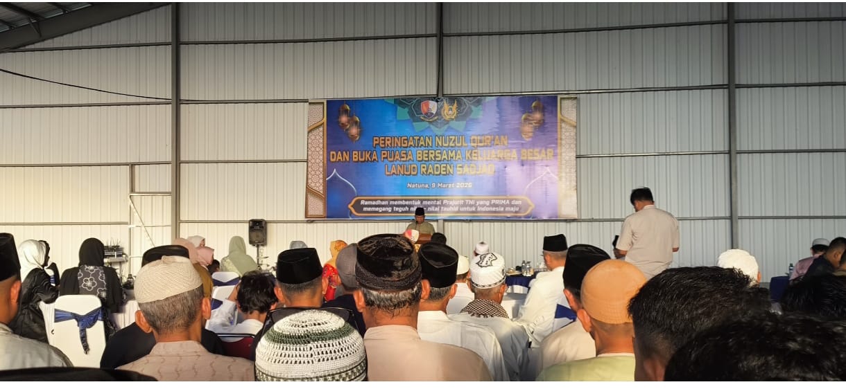 Lanud RSA Gelar Nuzulul Qur’an dan Santuni Anak Yatim dan Perkuat Silaturahmi di Bulan Ramadhan