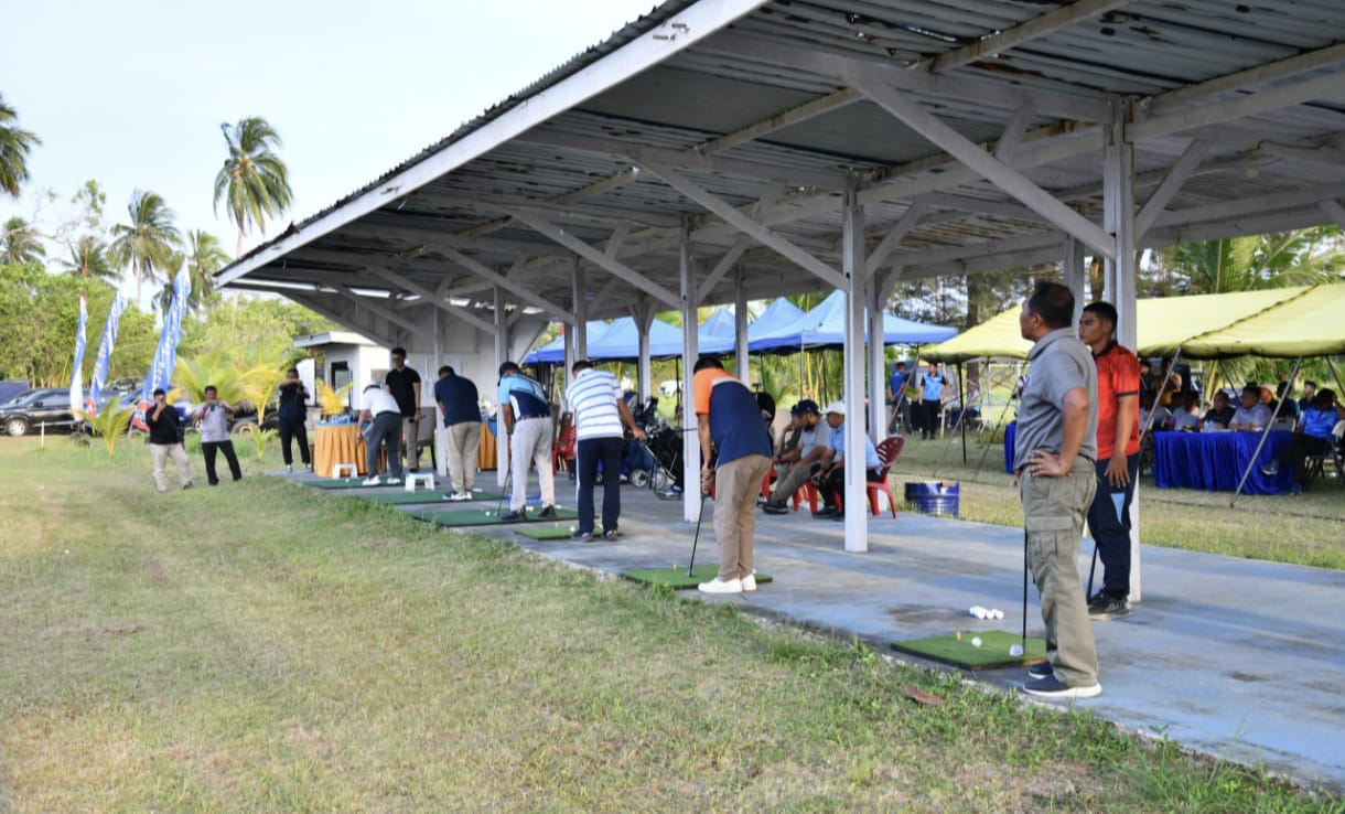 Pererat Sinergi, Lanud Raden Sadjad Natuna Gelar Lomba Golf Sambut HUT ke-80 TNI AU