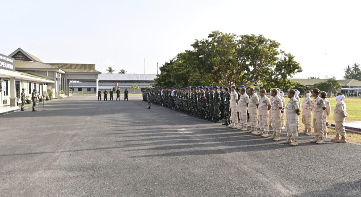 Danlanud RSA Pimpin Apel Halalbihalal, Bacakan Amanat Kasau