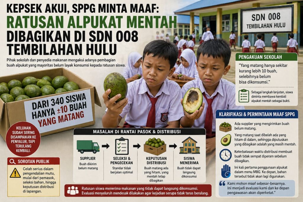 Flyer klarifikasi permintaan maaf SPPG. (ft sppg)