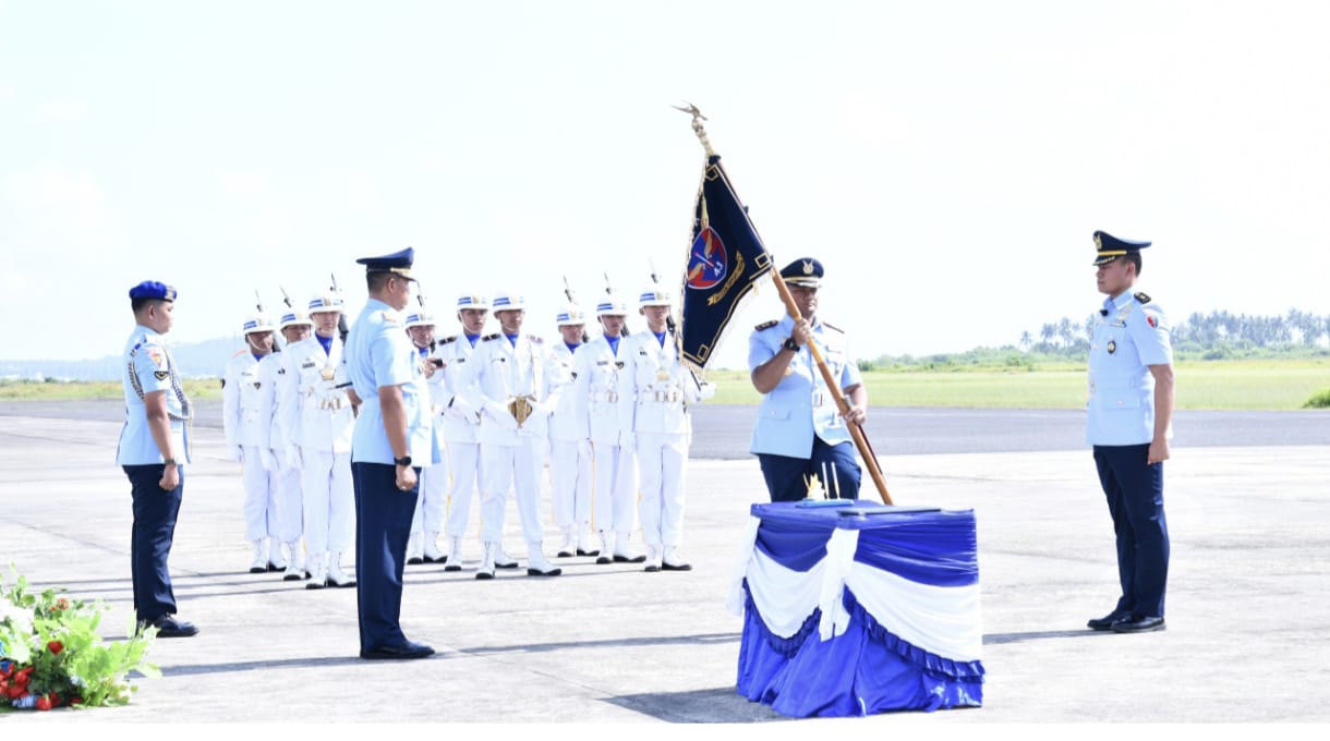 Danlanud RSA Natuna Hadiri Sertijab Komandan Skadron Udara 52, Tandai Regenerasi Kepemimpinan