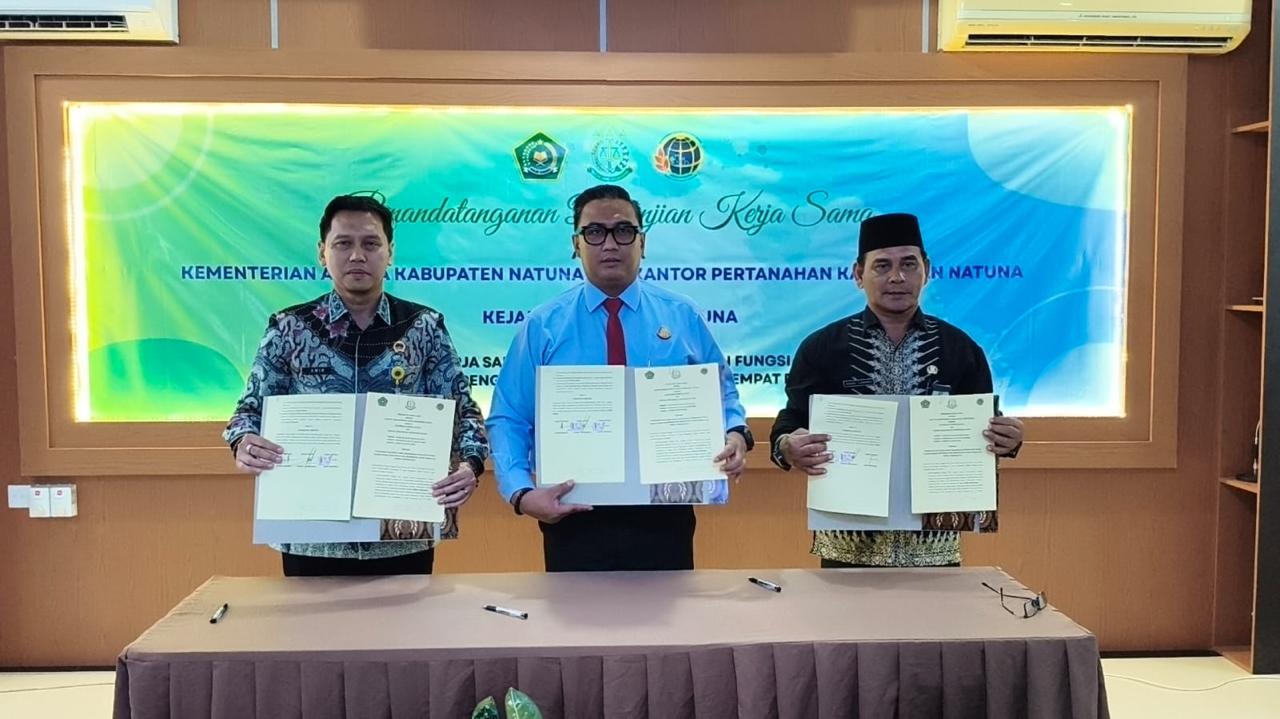 Kejari Natuna Perkuat Sinergi Sertifikasi Tanah Wakaf dan Rumah Ibadah