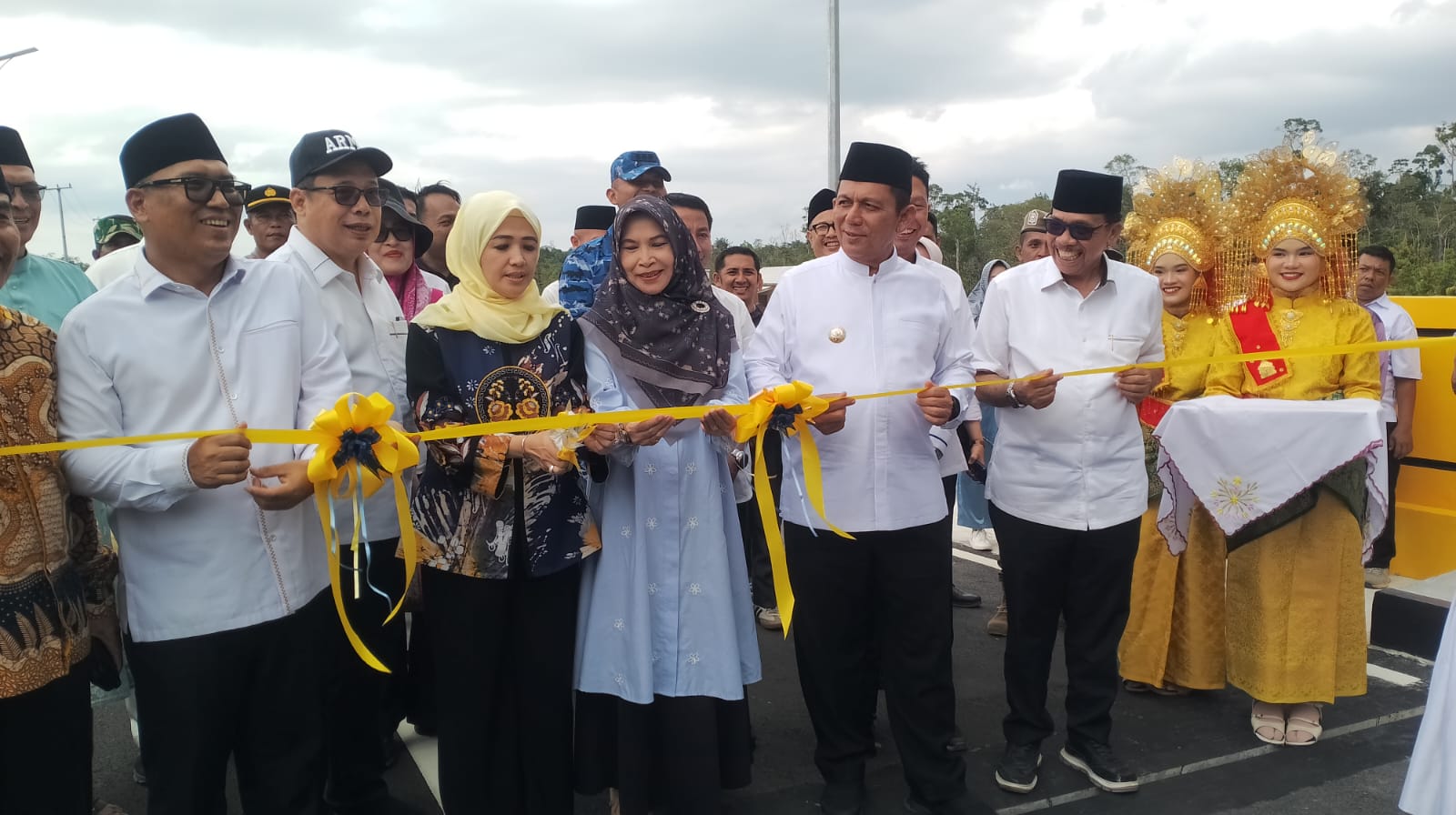 Perkuat Konektivitas Wilayah, Ansar Ahmad Resmikan Jembatan Semala