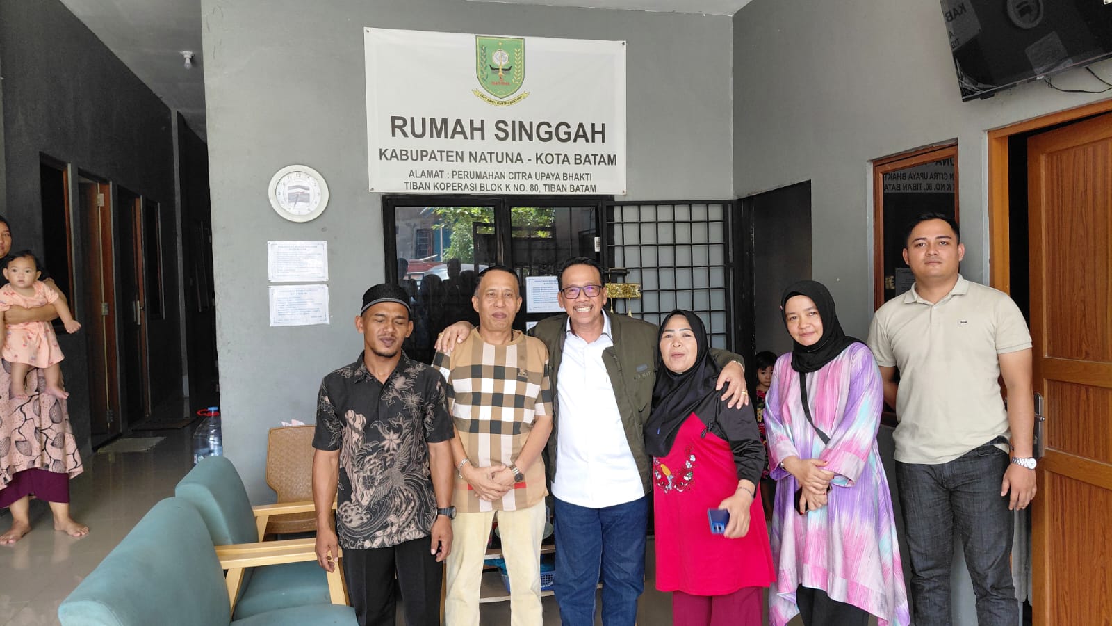 Wakil Bupati Natuna Tinjau Rumah Singgah di Batam, Terima Usulan Perbaikan Fasilitas