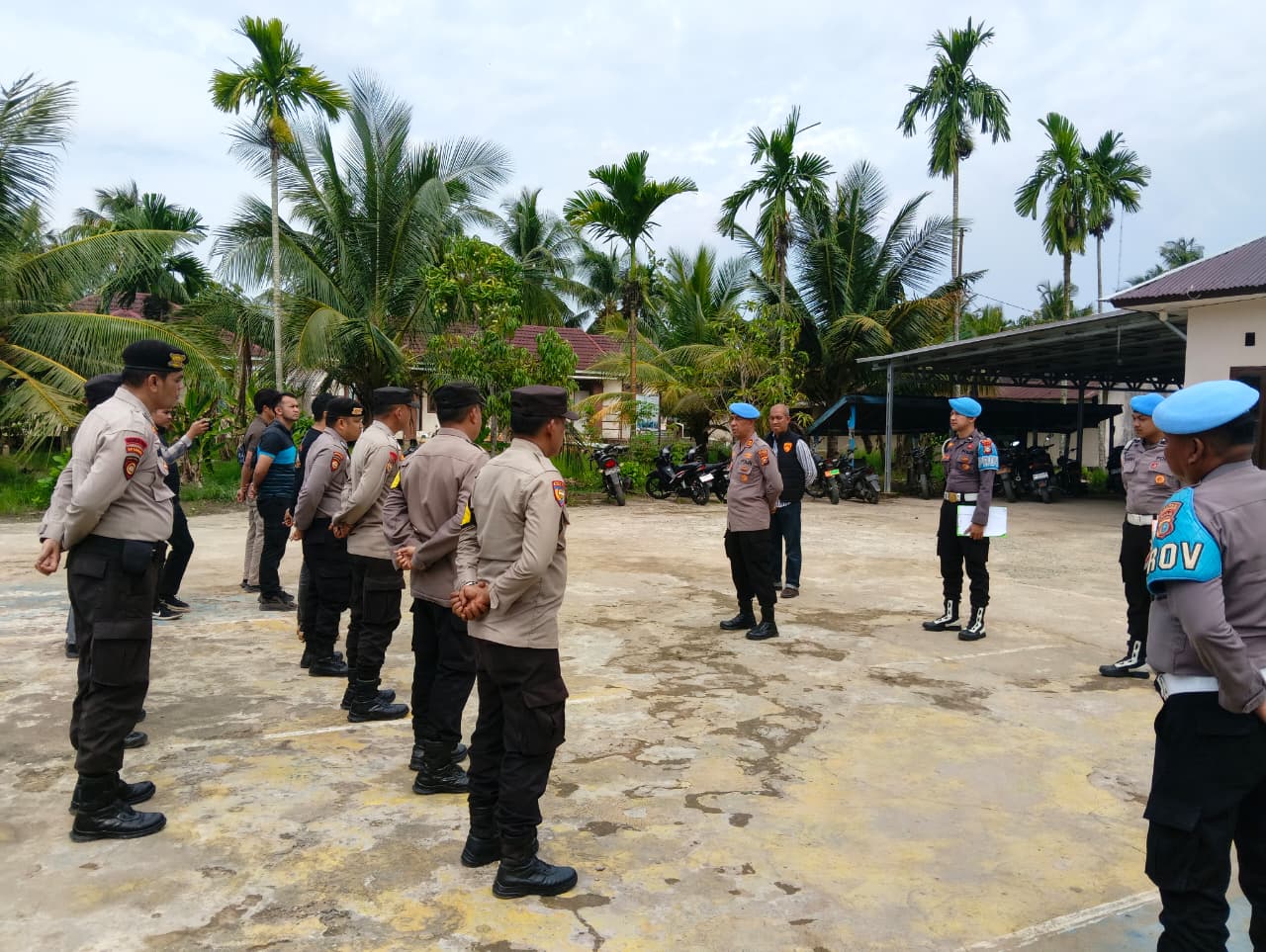 Polres Inhil Gelar Tes Urine Seluruh Personil Polsek Pulau Kijang: Bukti Integritas Harga Mati
