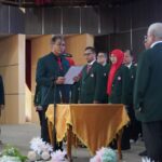 Suasana Pelantikan IDI Indragiri Hilir, kemarin. (ft muhamad)