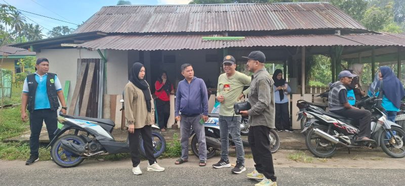 Kadinkes Lingga saat ikut bersama-sama dalam Germas PSN, pagi tadi. (ft wandi)