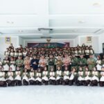Kodim berfoto bersama usai upacara penutupan KKRI 2026, pagi tadi. (ft muhamad)
