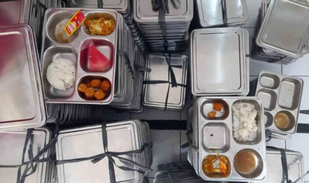 Salah satu ilutrasi food waste dari program MBG. (ft kompasiana)