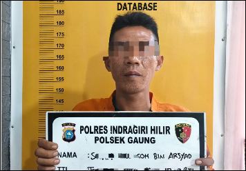 Tersangka Narkoba di Mapolres Inhil. (ft humaspolres)