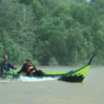 Suasana lomba Pacu Pompong di Inhil, pagi tadi. (ft humaskodiminhil)