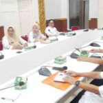 Suasana rapat pawai taaruf MTQ Kepri yang dipimpin Kadispariwisata Tanjungpinang, pagi tadi. (ft mctjpinang)