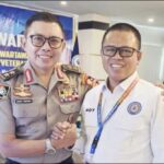 Irjen Pol. Dr. Andry Wibowo, SIK, MH, M.Si dan Ketua KJK (kanan). (ft istimewa)