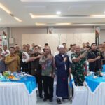 Suasana deklarasi anti narkoba di tempat hiburan malam di Karimun yang digelar di Mapolres Karimun, pagi tadi. (ft humaspolreskarimun)